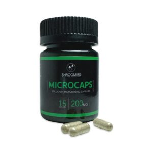 Shroomies – Microcaps 3000mg Psilocybin Microdosing Caps (15x200mg)
