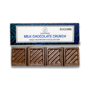 Shroomies – Milk Chocolate Crunch Chocolate Bar (3000mg)