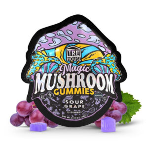Tre House Mushroom Gummies Sour grape